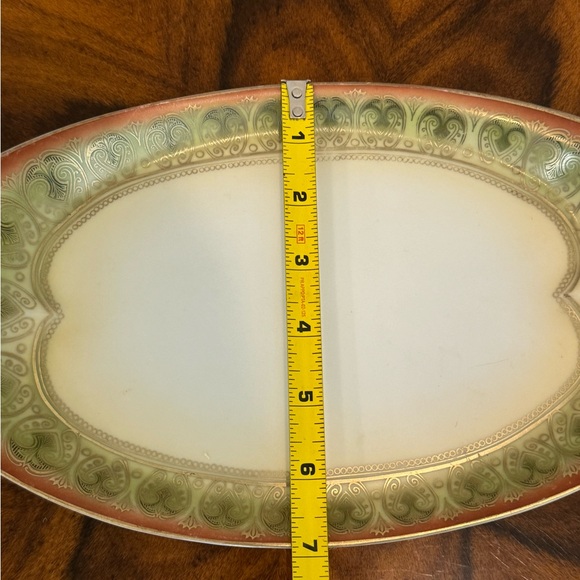 Antique RS Tillowitz, Reinhold Schlegelmilch German Porcelain Serving Plate - Picture 11 of 11